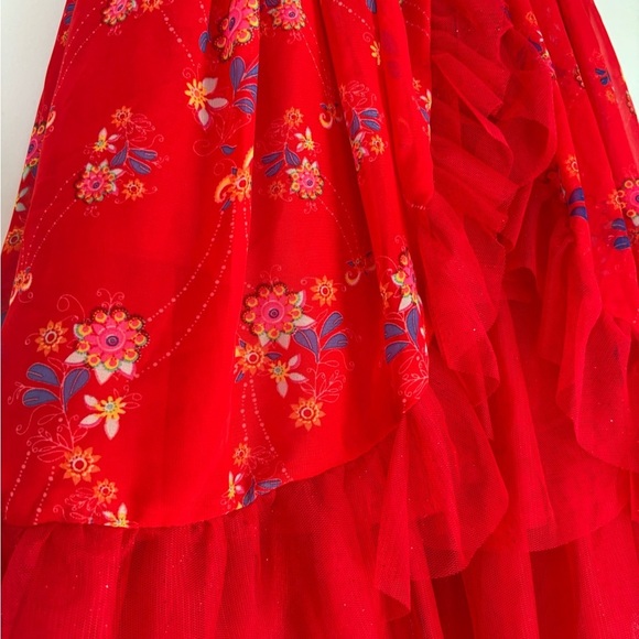 Girls Disney Elena of avalor holiday dress Halloween costume - Picture 2 of 7